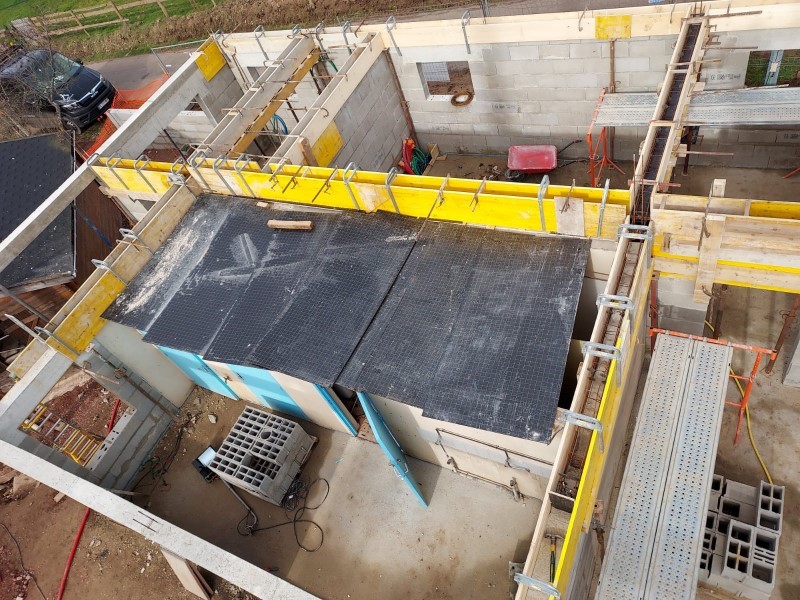 Chantier SARL La maçonnerie 142