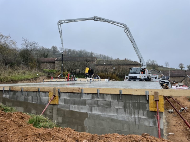 Chantier SARL La maçonnerie 141