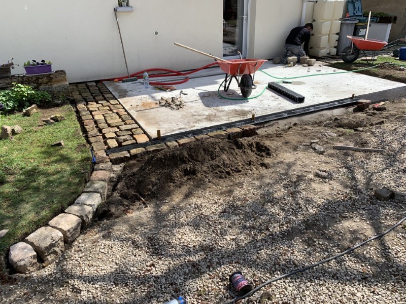 Chantier SARL La maçonnerie 135