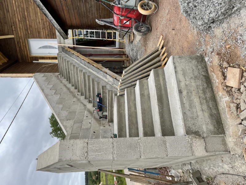 Chantier SARL La maçonnerie 122