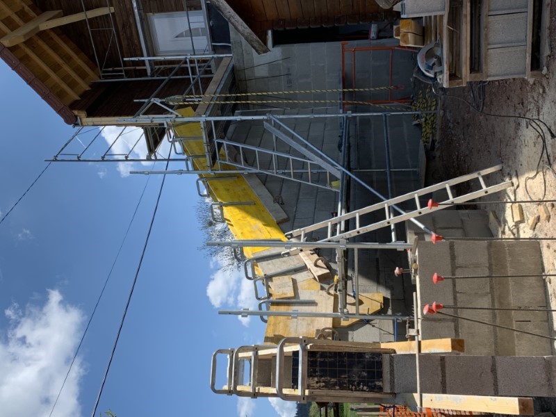 Chantier SARL La maçonnerie 113