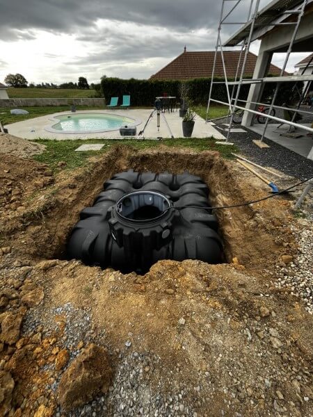 Chantier SARL La maçonnerie 109
