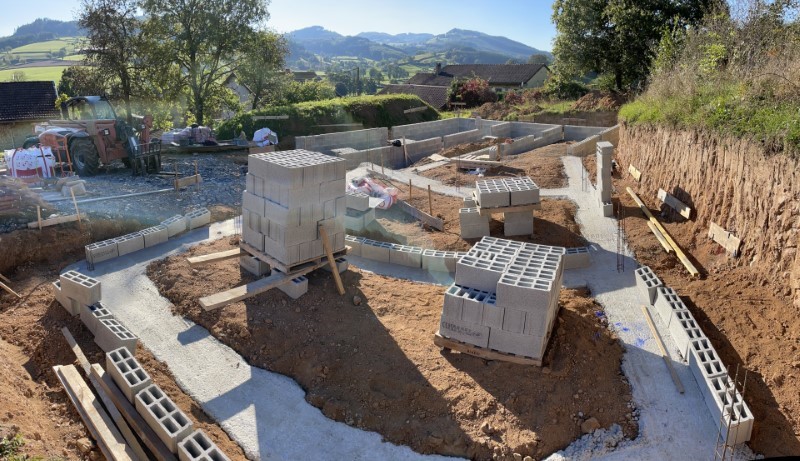 Chantier SARL La maçonnerie 36